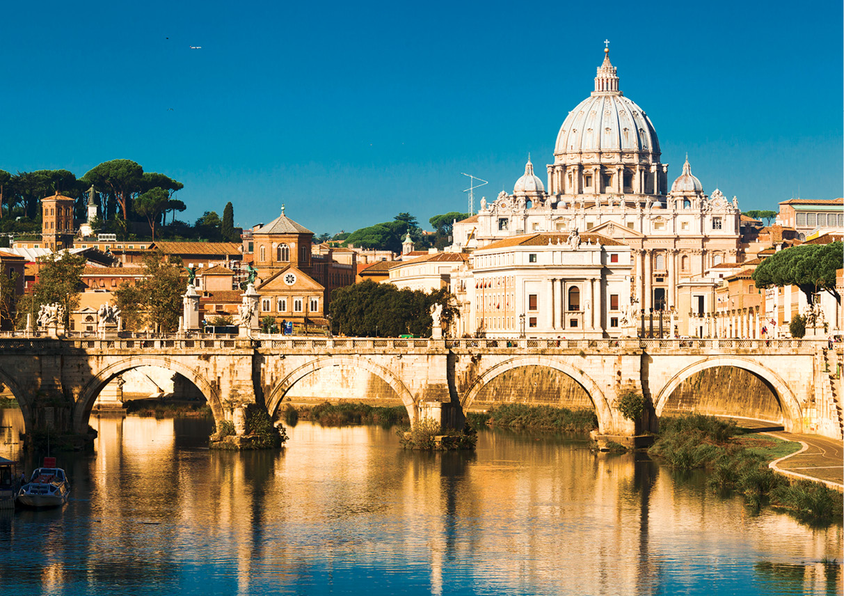 St Peters Basilica and the Vatican viewed from the Tiber River A climb to - photo 18