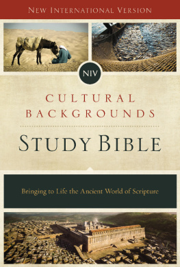 Keener Craig S. - NIV Cultural Backgrounds Study Bible: Bringing to Life the Ancient World of Scripture