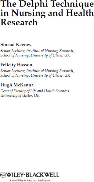 This edition first published 2011 2011 Sinead Keeney Felicity Hasson and Hugh - photo 2