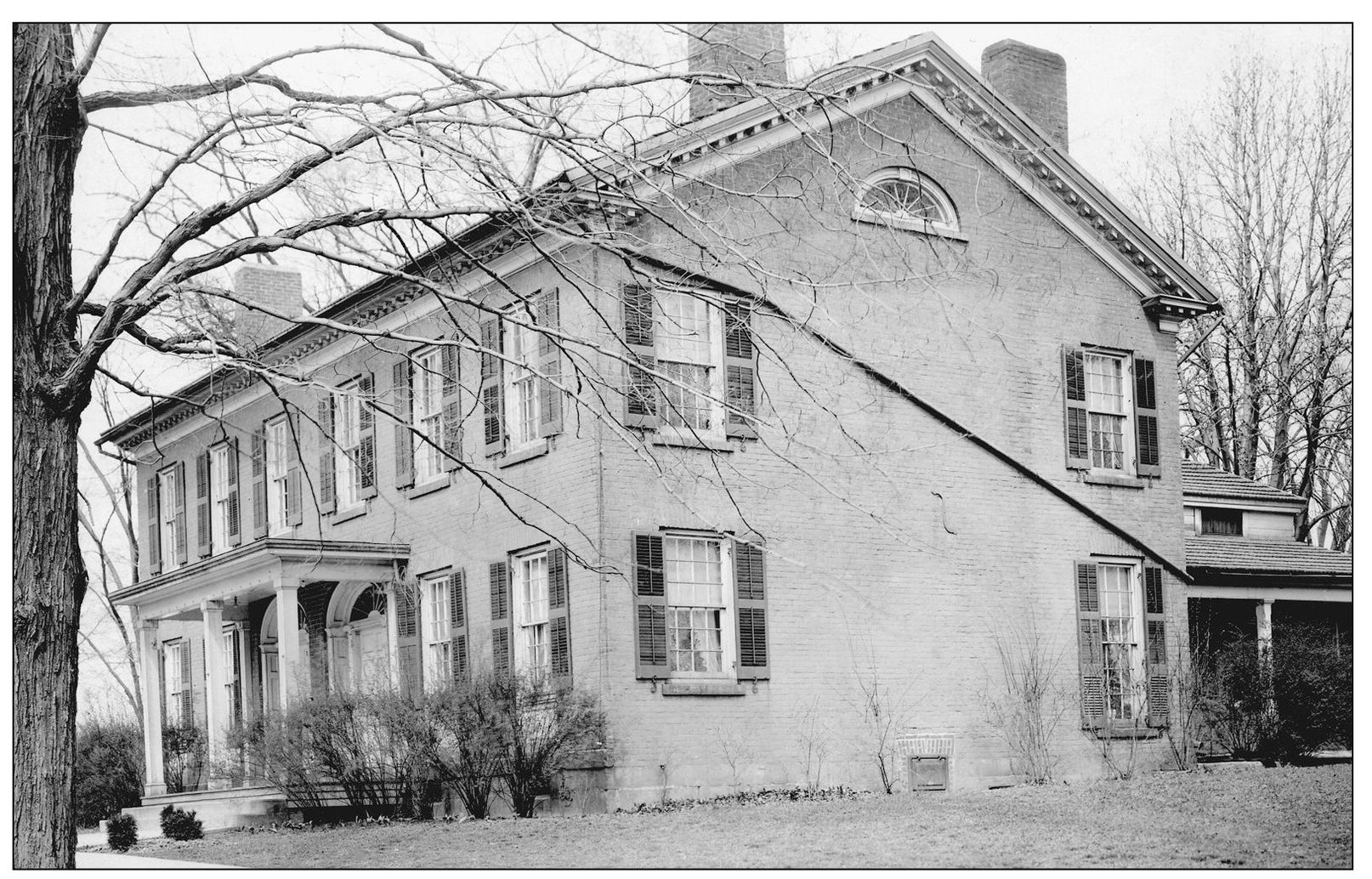 The Old Presidents House on the campus of what was Western Reserve College - photo 4