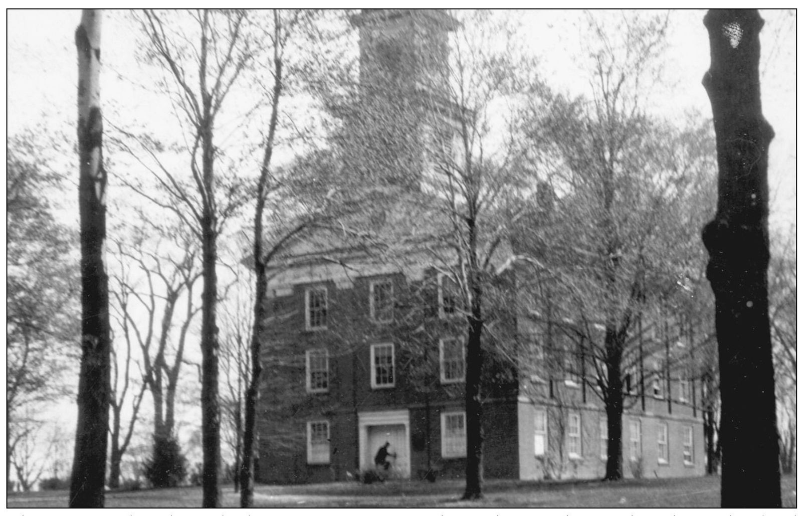 The campus chapel was built in 1836 WRC was located in Hudson rather than - photo 5