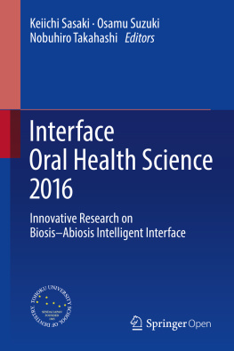 Keiichi Sasaki Osamu Suzuki - Interface Oral Health Science 2016