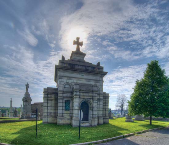 Halloran Mausoleum Calvary Cemetery Woodside Queens Architectural Styles - photo 3