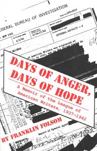 title Days of Anger Days of Hope A Memoir of the League of American - photo 1