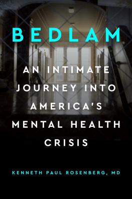 Kenneth Paul Rosenberg Bedlam: an intimate journey into Americas mental health crisis