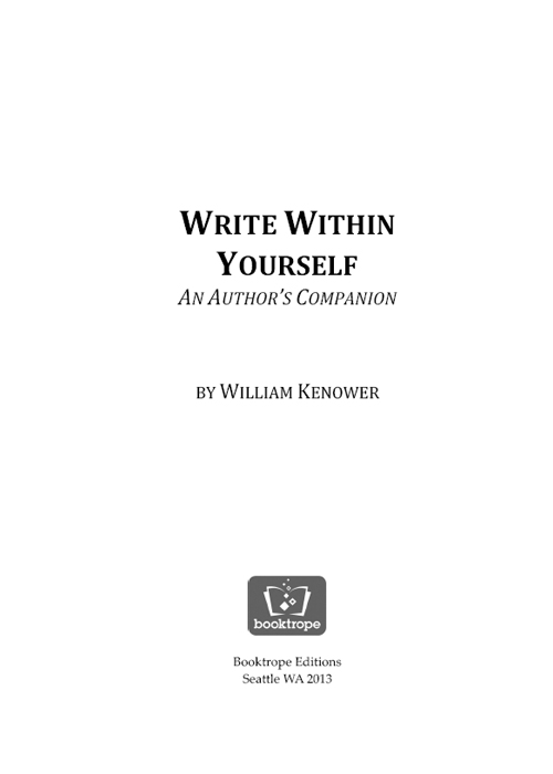 Write within yourself an authors companion - image 1