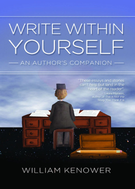 Kenower - Write within yourself: an authors companion