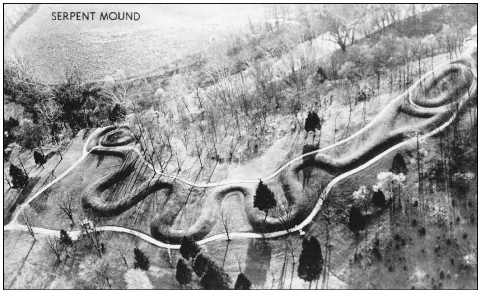 The Great Serpent Mound has evoked mystery since its discovery in 1847 - photo 7