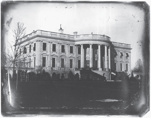 Imposing but stark-looking in wintertime was the Presidents House of the 1840s - photo 2