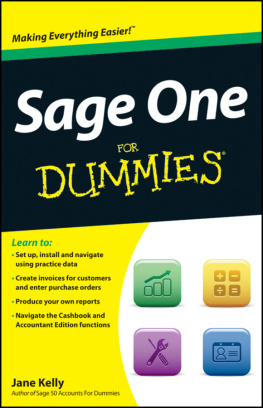 Kelly - Sage One For Dummies