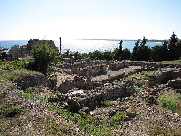 Ruins at Pydna Pieria Macedon Phaedrus assumed birthplace The Fables Prose - photo 15