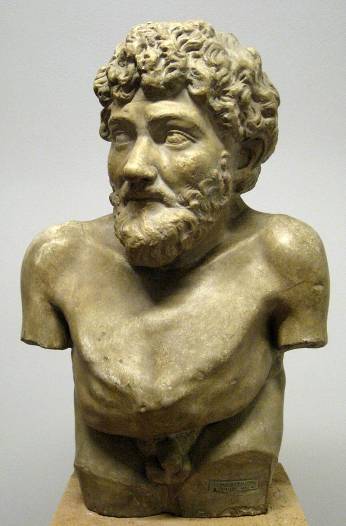 Hellenistic statue thought to depict Aesop Art Collection of Villa Albani - photo 18