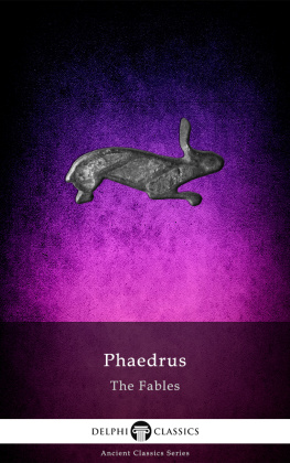 Gaius Julius Phaedrus - Fables of Phaedrus