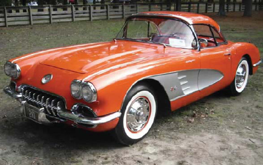 Chevrolets Corvette debuted in 1953 but it was not until 1955 that a V8 was - photo 7