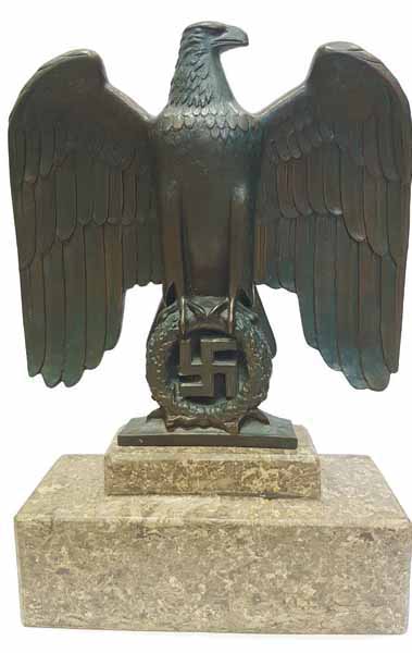 The Reichsadler or Imperial Eagle chosen by Hitler to be emblematic of the - photo 9