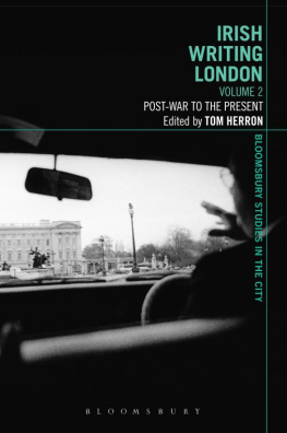 Herron - Irish writing London. Volume 2, Post-war to the present
