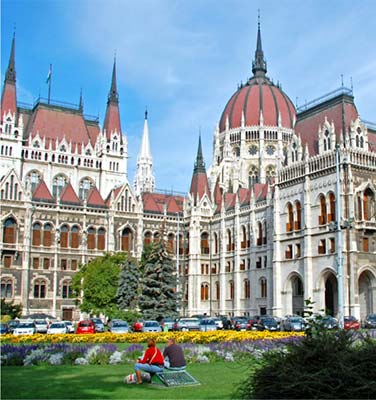 Hungarian Parliament Szchenyi Baths Great Market Hall - photo 6