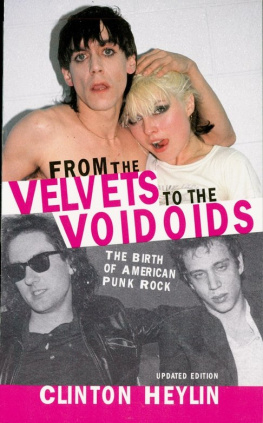 Heylin From the Velvets to the Voidoids: the birth of American punk rock
