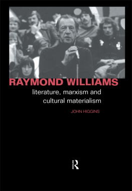 Higgins - Raymond Williams