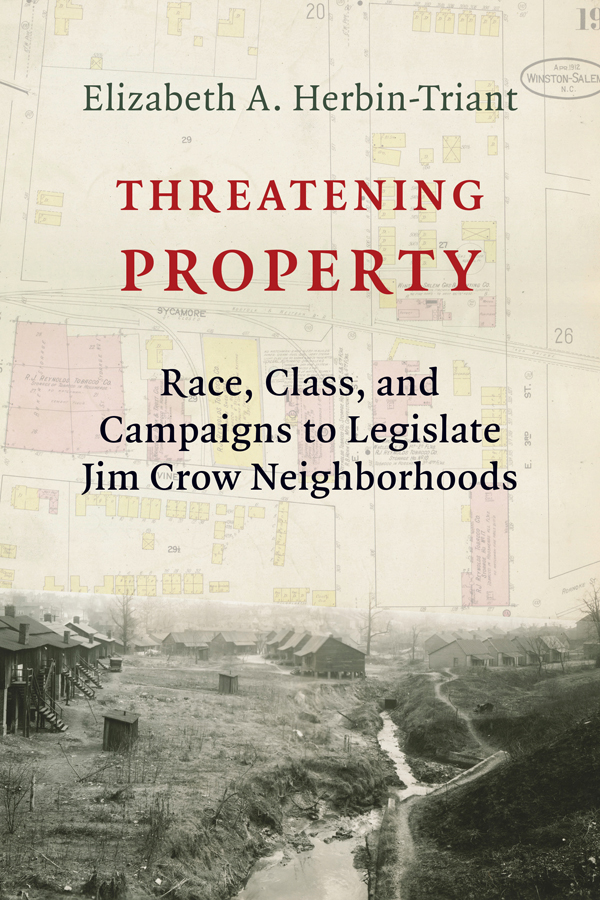 Threatening Property Columbia Studies in the History of US Capitalism - photo 1