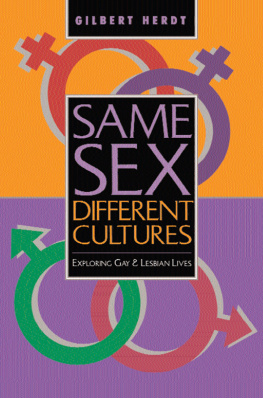 Herdt - Same Sex, Different Cultures: Exploring Gay And Lesbian Lives