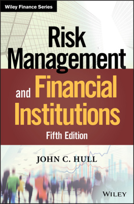 John C. Hull Risk Management and Financial Institutions