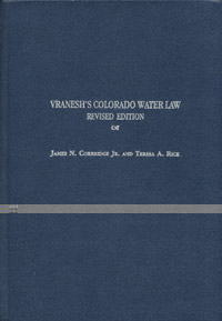 title Vraneshs Colorado Water Law author Corbridge James N - photo 1