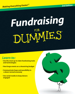 John Mutz Fundraising For Dummies