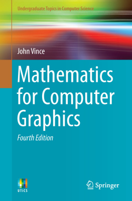 John Vince - Mathematics for Computer Graphics