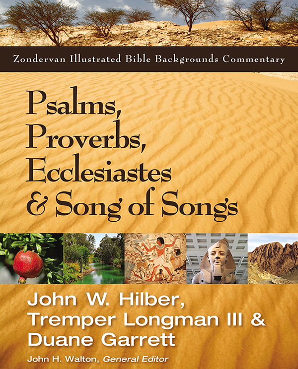 Contributors to Psalms Proverbs Ecclesiastes and Song of Songs General - photo 1