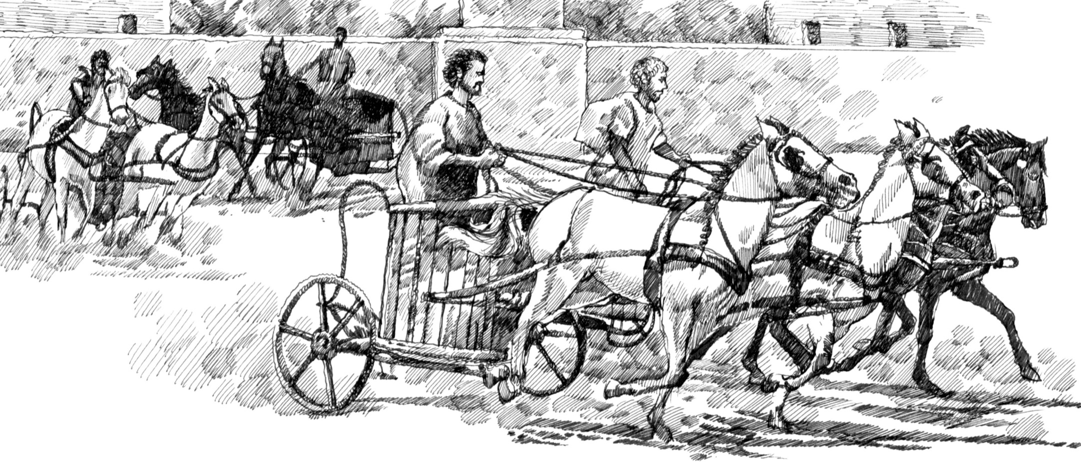 Soon chariot races were added as well as wrestling and boxing matcheswhich - photo 7