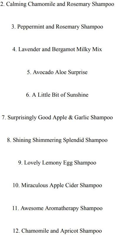 Beginners Guide To Natural DIY Shampoos Natural Hair Care Essential Oils - photo 4
