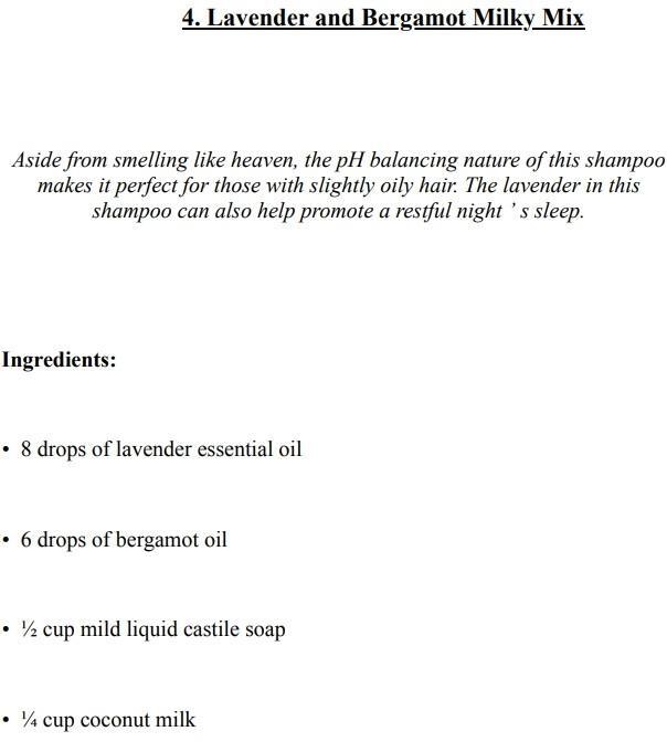 Beginners Guide To Natural DIY Shampoos Natural Hair Care Essential Oils - photo 34