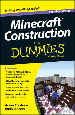 Cordeiro Adam - Minecraft construction for dummies