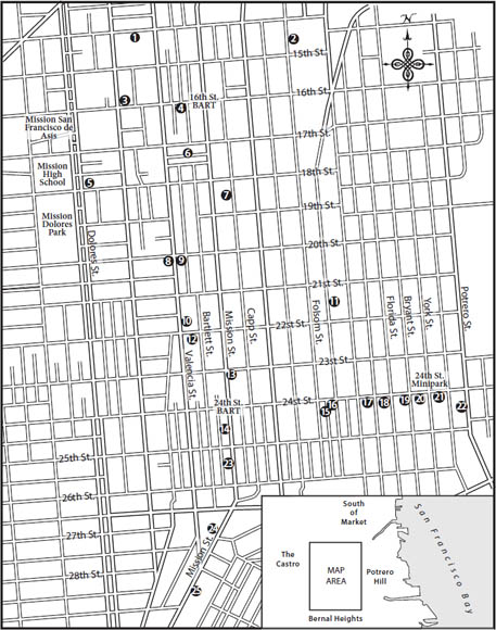 Figure 04 Map of the Mission District 1 San Francisco Art Center first - photo 8