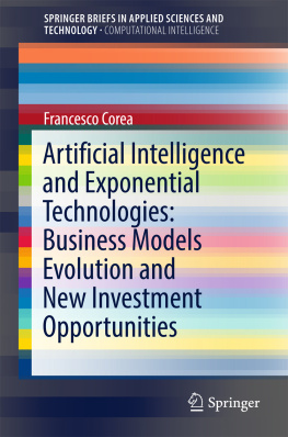 Corea Artificial Intelligence and Exponential Technologies: Business Models Evolution and New Investment Opportunities