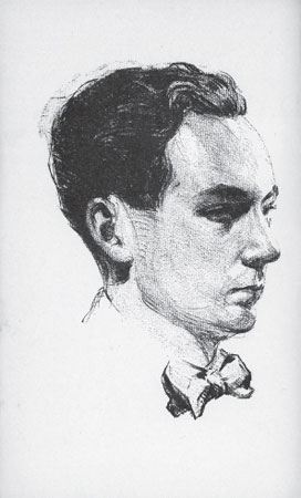 Drawing of David Lamson by an unknown artist reproduced from The Case of David - photo 4