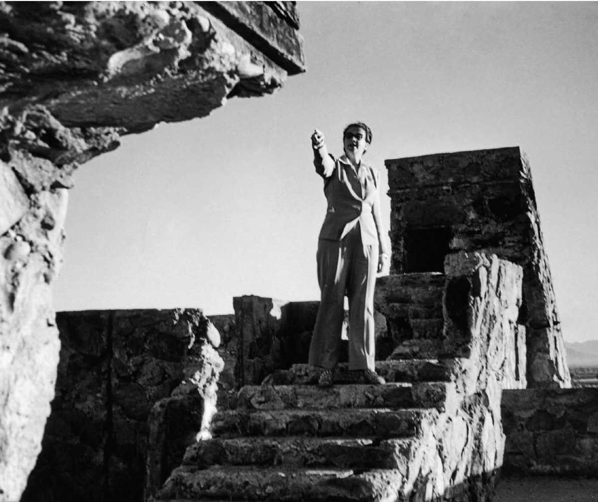 Elizabeth Gordon at Taliesin West Scottsdale Arizona ca 1946 Gordons - photo 2