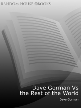 Gorman - Dave Gorman vs. the rest of the world