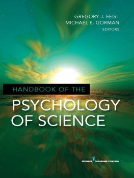 Gorman Handbook of the Psychology of Science