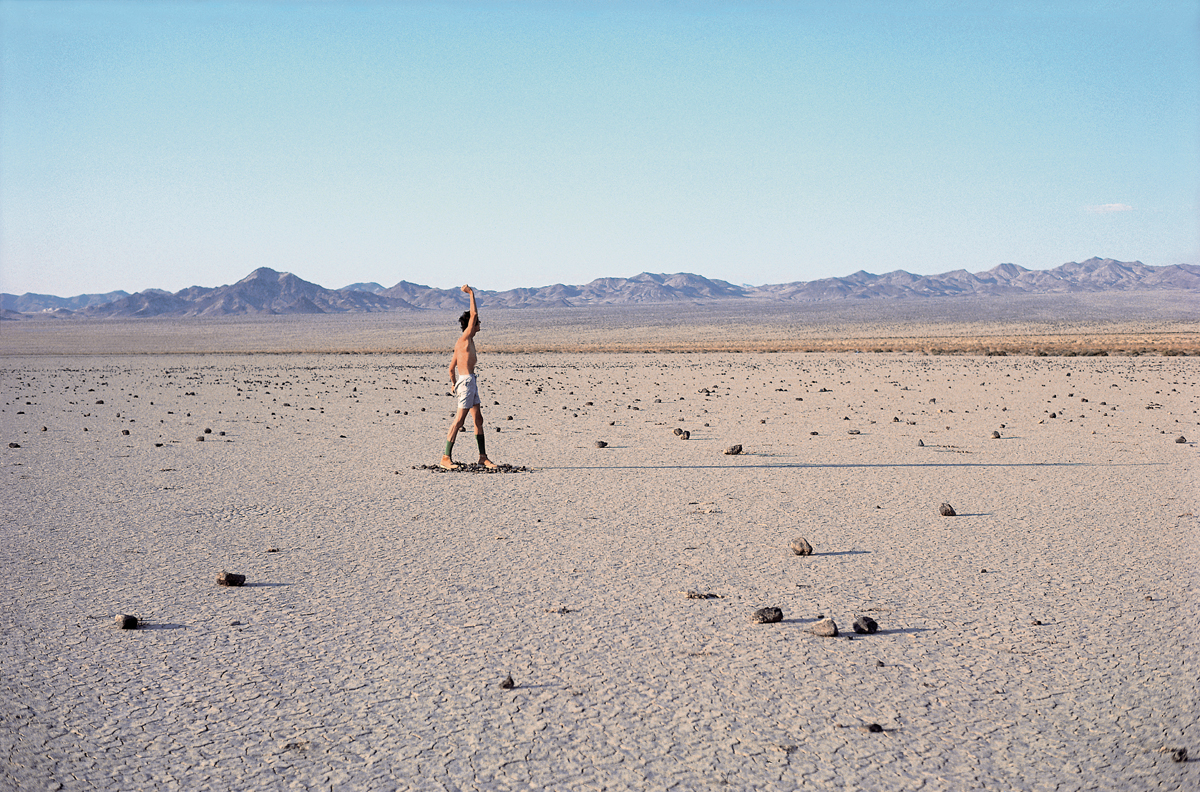 Re-arranged Desert 1979 Temporary installation Arizona USA This is called - photo 3