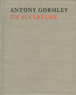 Gormley Antony - Antony Gormley on Sculpture