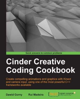 Gorny Dawid - Cinder Creative Coding Cookbook