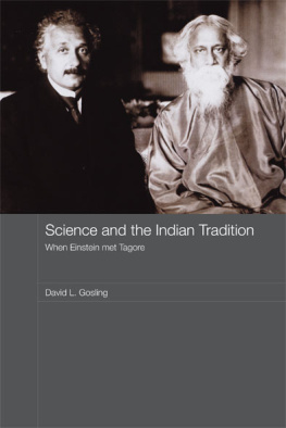 Gosling - Science and the Indian tradition: when Einstein met Tagore