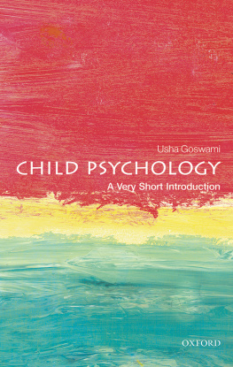 Goswami Child Psychology: A Very Short Introduction