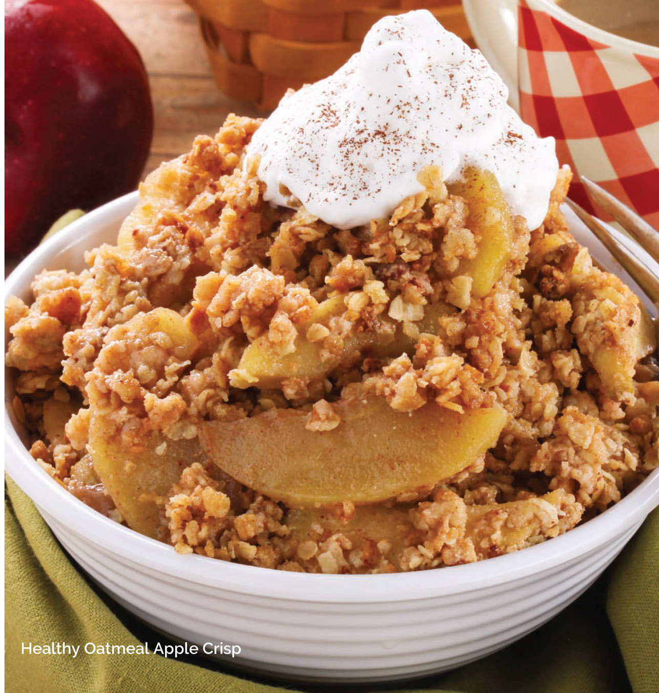 Healthy Oatmeal Apple Crisp Amy Snyder White Oak WV 6 c tart apples cored - photo 10