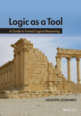 Goranko Logic as a tool: a guide to formal logical reasoning