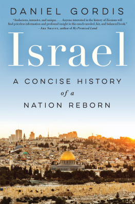 Gordis Israel a concise history of a nation reborn