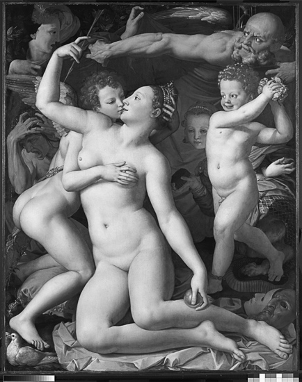 Agnolo Bronzino An Allegory with Venus and Cupid c 1545 The National - photo 2