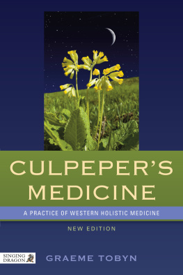 Graeme Tobyn - Culpepers Medicine